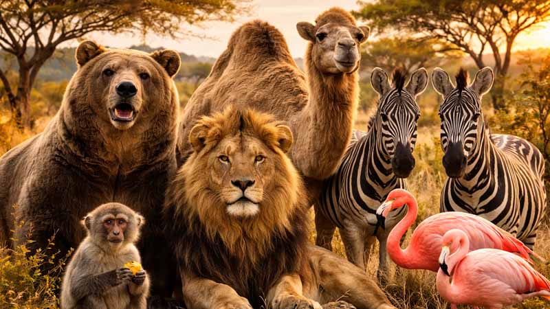 alanya lion park zoo