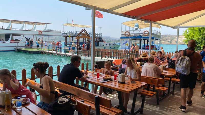 fun safari boat tour in side