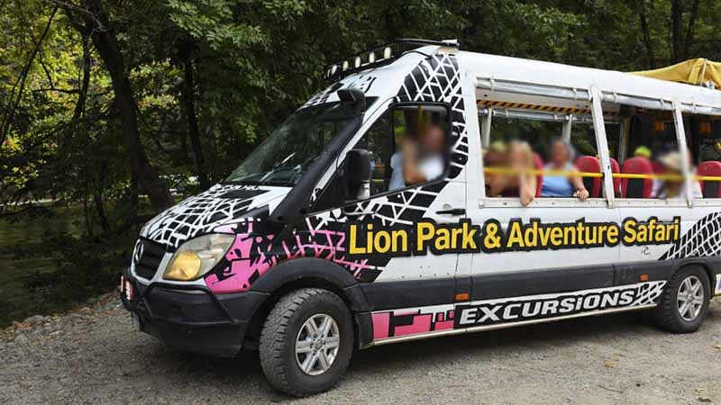 lion park safari in alanya